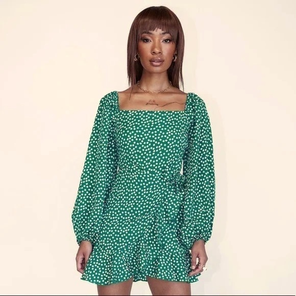 Princess Polly Caesura Long Sleeve Mini Dress - Picture 4 of 8